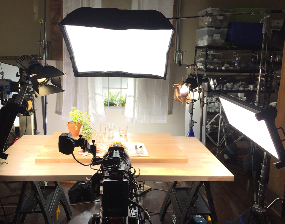 Filming a product shoot with Gearhead